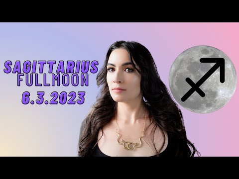 SAGITTARIUS FULL MOON GUIDE - June 2023 - Rituals, Shadow Work, Journaling