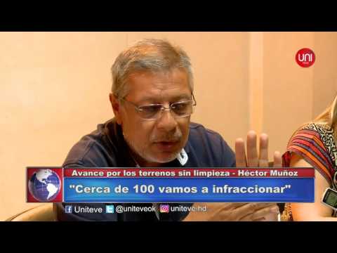 Avance por los terrenos sin limpieza