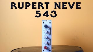 Video thumbnail for Rupert Neve 543 Compressor by Max Bauhof