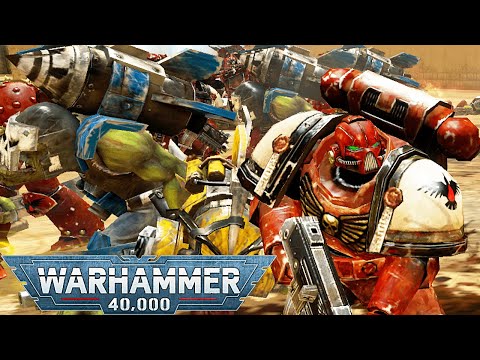 30 Blood Ravens destroyed 3000+ Orks! - Astartes Mod, Warhammer 40K: Dawn of War 2: Retribution