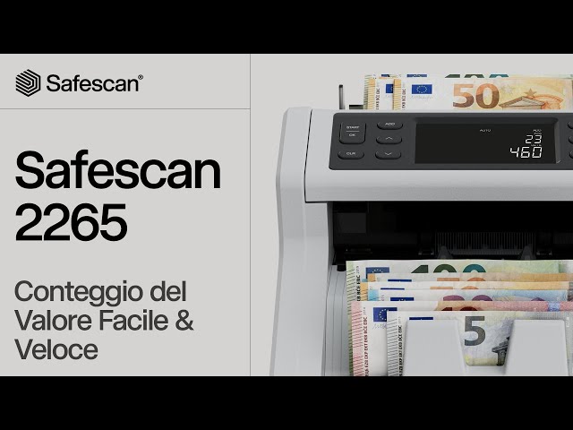 Contabanconote Safescan 2465 S - Conta E Verifica Banconote Miste Euro - Foto 8