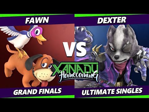 Xanadu Homecoming GRAND FINALS - Dexter (Wolf) Vs. Fawn [L] (Duck Hunt) Smash Ultimate - SSBU