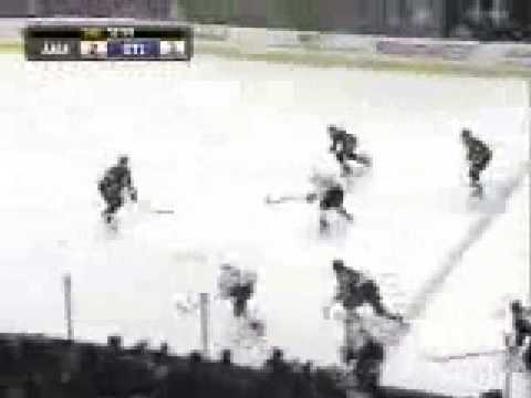 Steve Montador Goal # 2 12-28-08 St. Louis Blues @ Anaheim Ducks