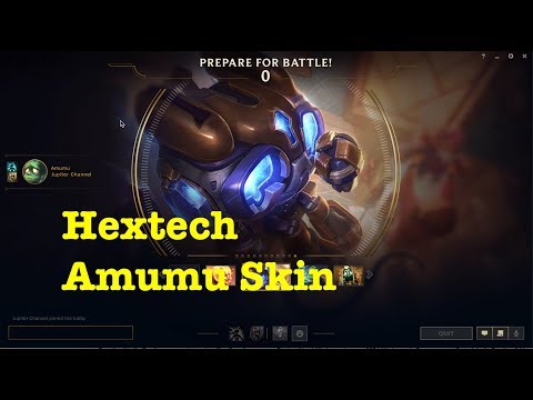 [League of Legends] -Hextech Amumu Skin Spotlight - Pre-Release