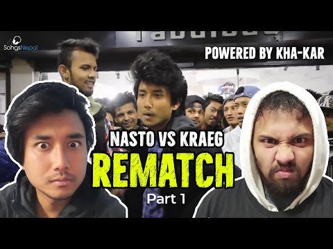 RAWBARZ NASTO VS KRAE-G REMATCH(Part 1) || Reaction and back Story of the battle day
