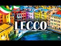 Beautiful  Lecco, Lake Como 4K • Relaxing Italian Music, Instrumental Romantic • Video 4K UltraHD