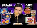 Macarrão Instantâneo Caro Vs Macarrão Instantâneo Barato