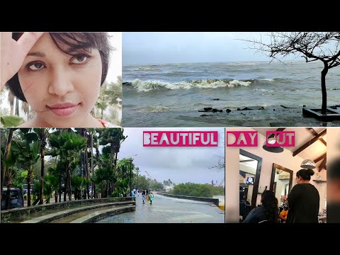Beautiful Rainy Day 🌧 | Visit to the Salon & the Beach | Day in my life as a model