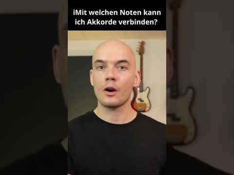 Mit welchen Noten kann ich Akkorde verbinden? #shorts