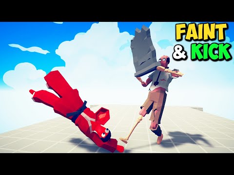 FAINT & KICK😵 Taewondo & Tombstone Bearer vs EVERY FACTION - Totally Accurate Battle Simulator TABS