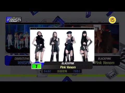 BLACKPINK - 'Pink Venom' 2nd Win on Mnet M! Countdown