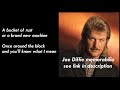Joe Diffie - Pickup Man LYRICS