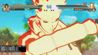 うちはサスケ（支う影）　VS　四代目火影ミナト　NARUTO X BORUTO ナルティメットストームコネクションズ