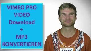 Vimeo Video runterladen und zu MP3 konvertieren