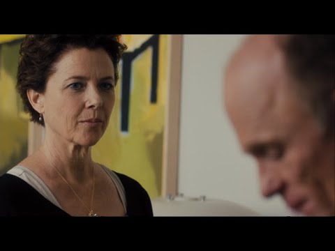 Annette Bening contemplates Ed Harris in The Face of Love