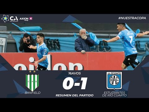 16avos: Banfield 0 - Estudiantes de Río Cuarto 1