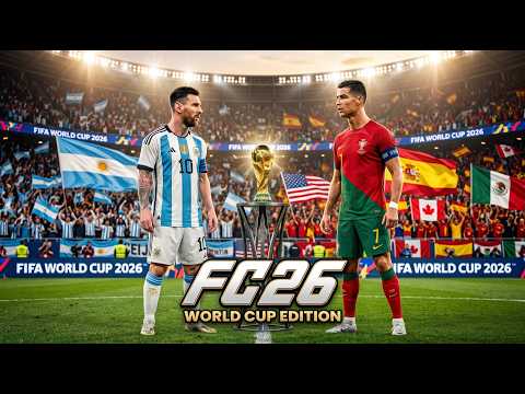 World Cup Tournament LIVE 🏆 Portugal vs Argentina | Football Gaming #Shorts