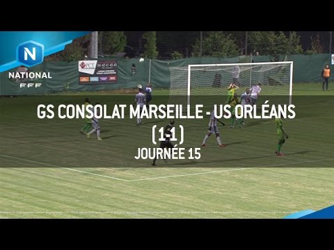 J15 : GS Consolat Marseille - US Orléans (1-1), le résumé