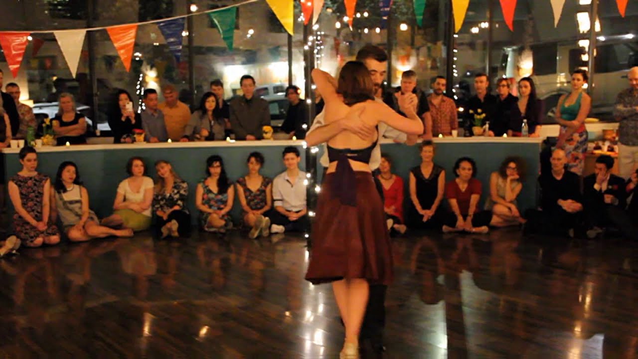 Alex Krebs & Courtney Moore, performance No.2, tres leches milonga, March 4, 2016