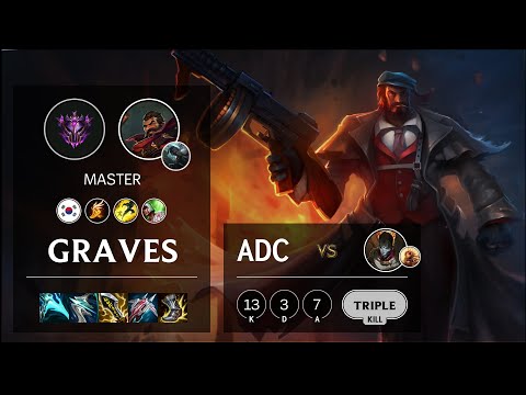 Graves ADC vs Jhin - KR Master Patch 11.15