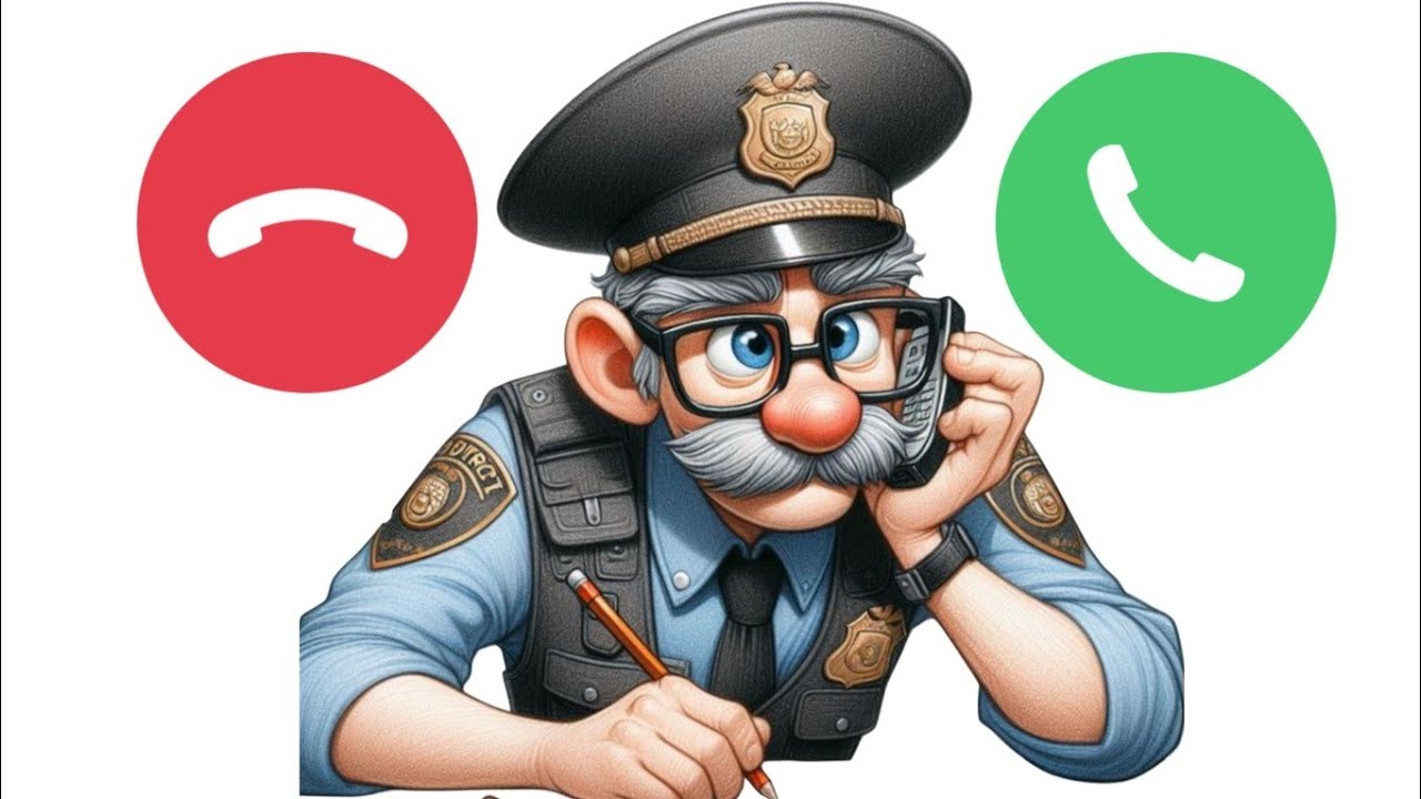 شرطة الاطفال الولد المشاغب - مكالمة  وهمية مع الشرطه للأطفال المشاغبين 