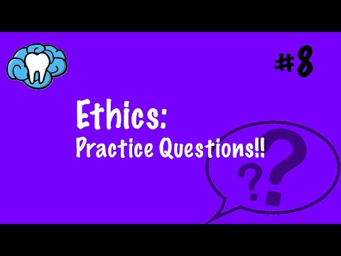Ethics | PRACTICE QUESTIONS | INBDE