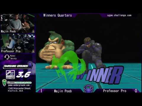 SG at GU 14.2 WQF - Majin POOB (Donkey Kong) vs. Professor Pro (Snake)