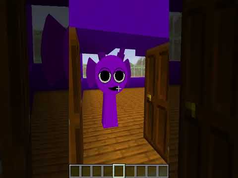 POCOYO QUIERE CANTAR COMO UN SPRUNKI #shorts #minecraft  #smilingcritters #catnap #sprunki