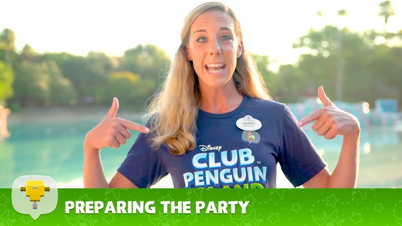 Blizzard Beach Takeover : Preparing the Party  | Disney Club Penguin Island