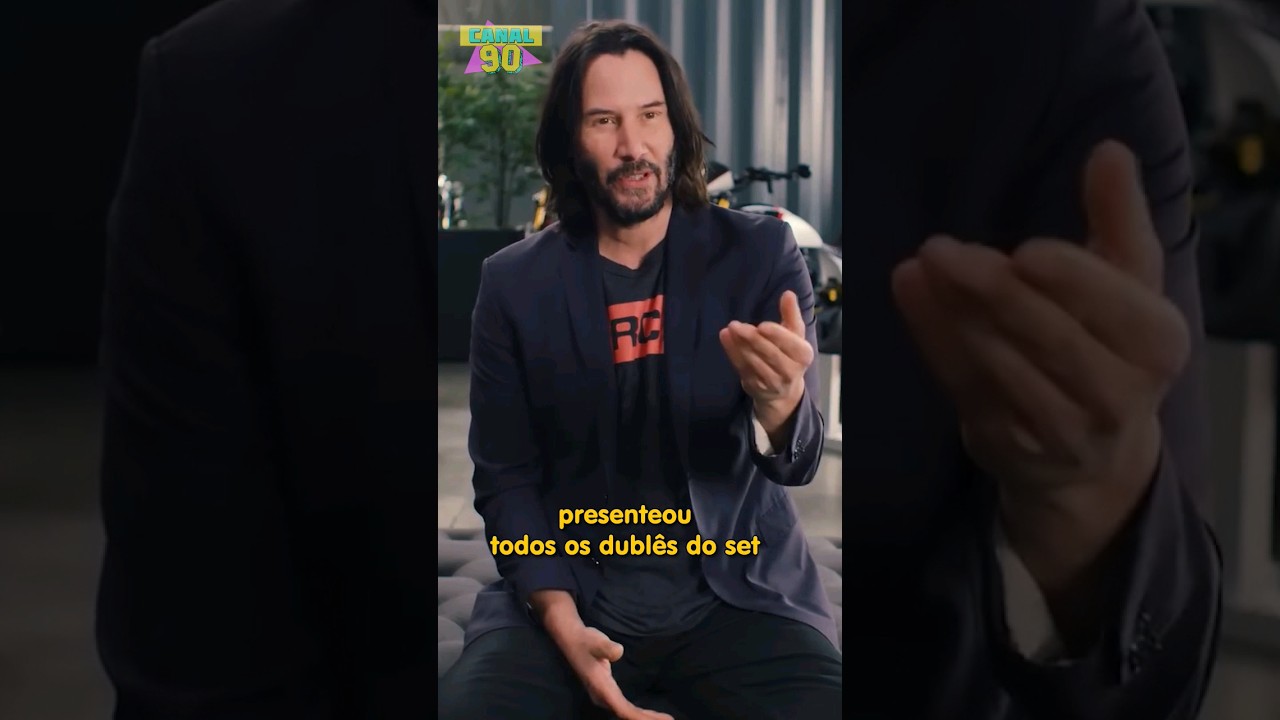 Por que Keanu Reeves é considerado o cara mais gente boa de Hollywood?