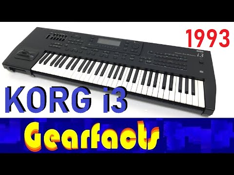 Korg i3 Workstation: A pioneering 90's arranger