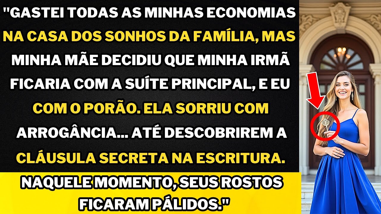"Trabalhei a Vida Toda Para Comprar Nossa Casa dos Sonhos, Mas Meus Pais a Deram Para Minha irmã...