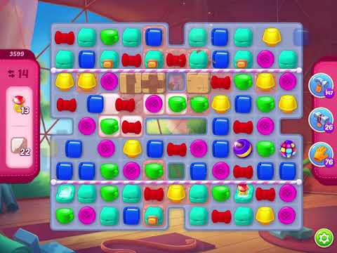 Homescapes Level 3599 With No Boosters - Super Hard Level