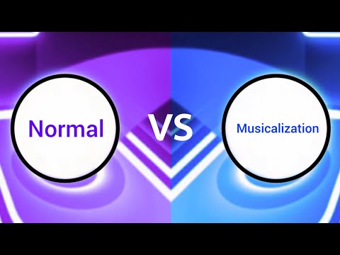 Tiles Hop | Normal vs Musicalization | BeeBB x M Navie - Harla