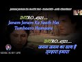 Janam Janam Ka Saath Hai Tumhara Hamara Karaoke With Scrolling Lyrics Eng हिंदी