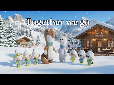 Insieme si va 🌼❄️ | Cute Winter Olympics Fan Art Animation (Tina and Milo) #winterolympics