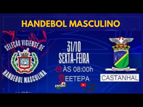 XIV JOAPA HANDEBOL MASCULINO VIGIA vs CASTANHAL AO VIVO AS 8:00