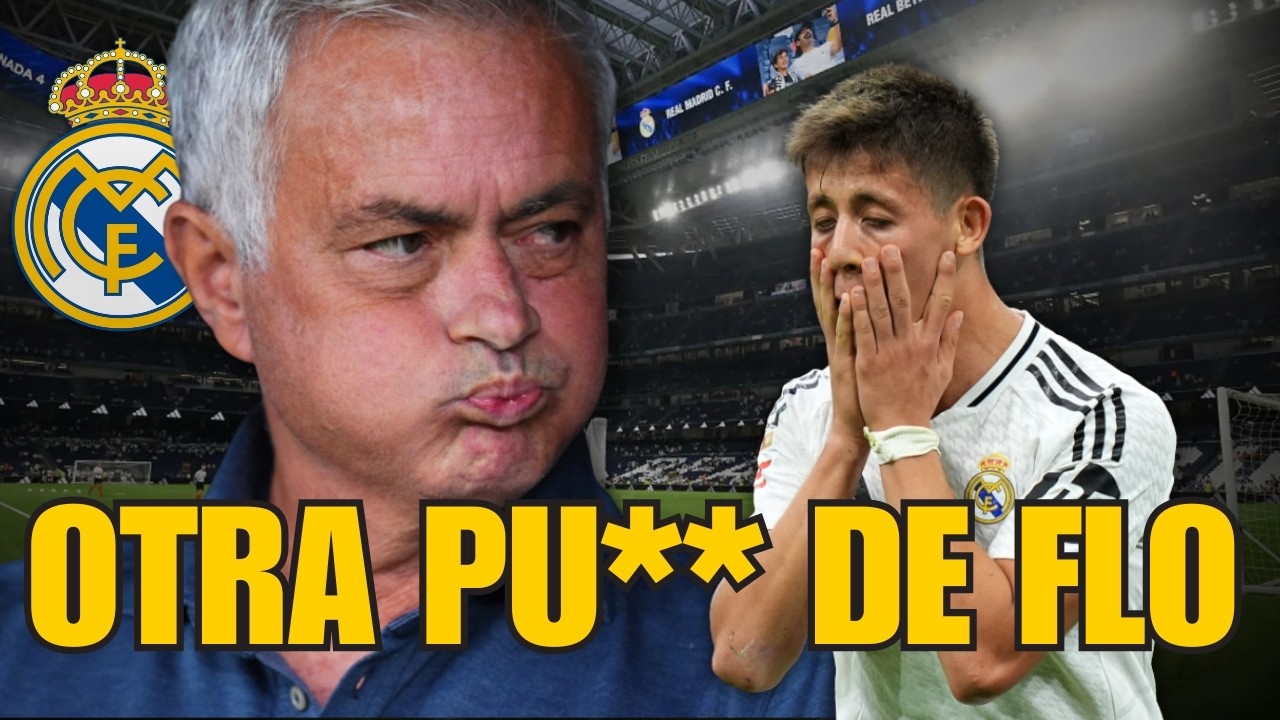 ¡MOURINHO SE C*GA CON VINÍCIUS! Arda Güler al banquillo para contentar a Florentino