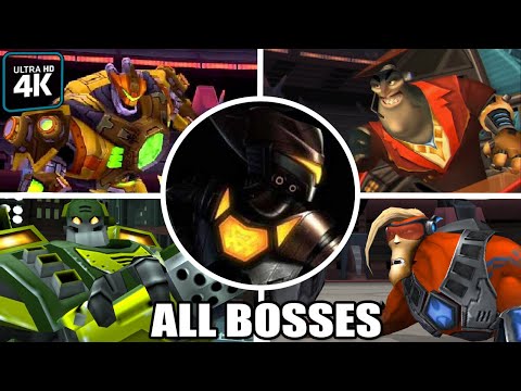Ratchet: Deadlocked - All Bosses (With Cutscenes) 1080p60 HD
