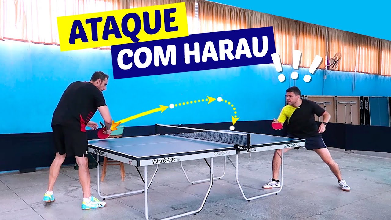 🏓 Você PRECISA ter este GOLPE no tênis de mesa. Aprenda o HARAU #VivaPong