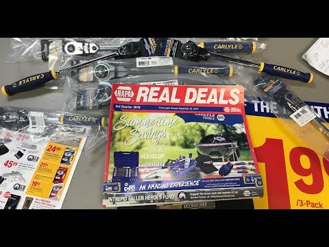 NAPA Real Deals 3rd Quarter 2019 Carlyle Tools, Wilton Vise, Tool Organization and More