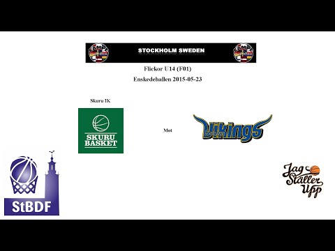 Skuru Basket (F01) mot Solna Vikings - LAMPE - 2015-05-23