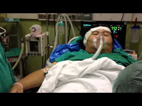 Desflurane in Morbid Obesity: Oxygen mask