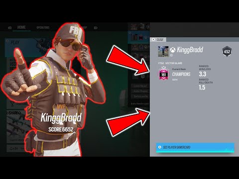 HOW THE #1 XBOX CHAMP DESTORYS RANKED LOBBIES - RAINBOW SIX SIEGE - BEST SENSITIVITY SETTINGS 2023