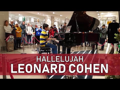 Hallelujah by Leonard Cohen at John Lewis Oxford Street - Cole Lam 11 Years Old