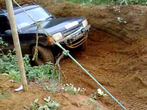 Trev Bomb Hole - SLROC Land Rover