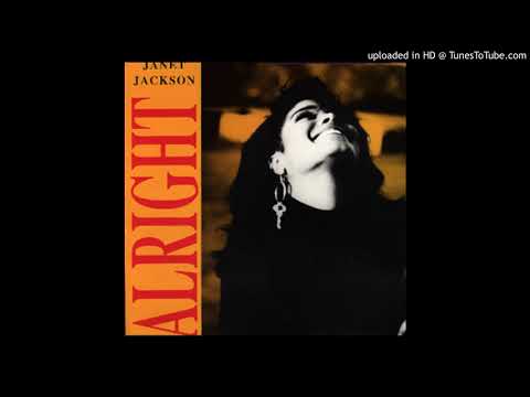 Janet Jackson " Alright (7' R&B Mix w-Heavy D)"