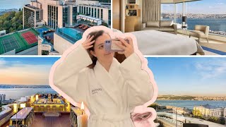 Swissotel the Bosphorus’da bir gece 🌙 | Lounge, Spa, Gym, Havuz… 🧖‍♀️🕯️✨