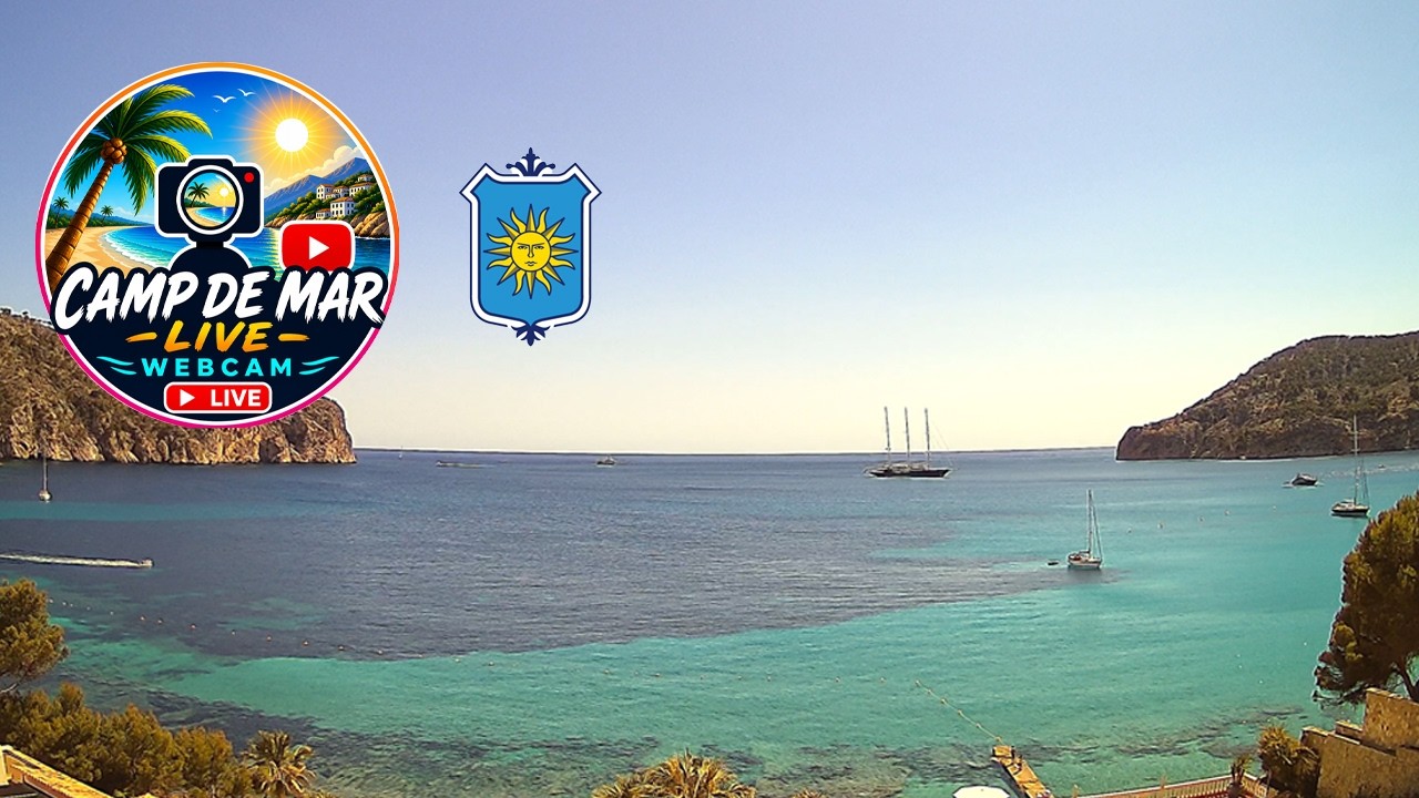Live webcam view of Camp de Mar Bay View