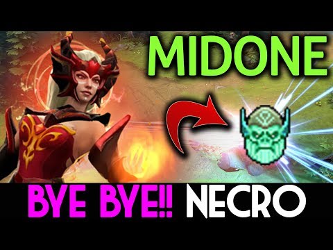 MIDONE Dota 2 [Lina] Bye Bye!! Necrophos picker